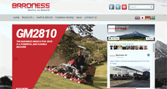 Desktop Screenshot of baronessuk.com